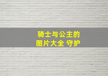 骑士与公主的图片大全 守护